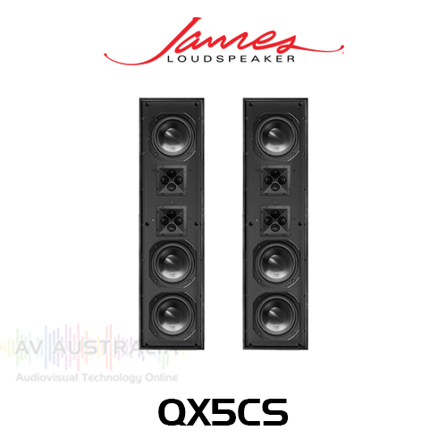 James Loudspeaker QX5CS Triple 5.25" Centergy In-Wall Soundbar (Pair)