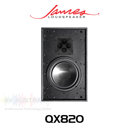 James Loudspeaker QX820 8" Full-Range In-Wall Loudspeaker (Each)