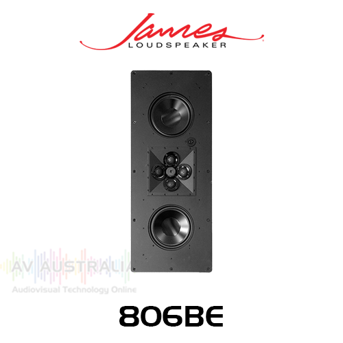 James Loudspeaker 806BE Dual 8" In-Wall LCR Loudspeaker (Each)