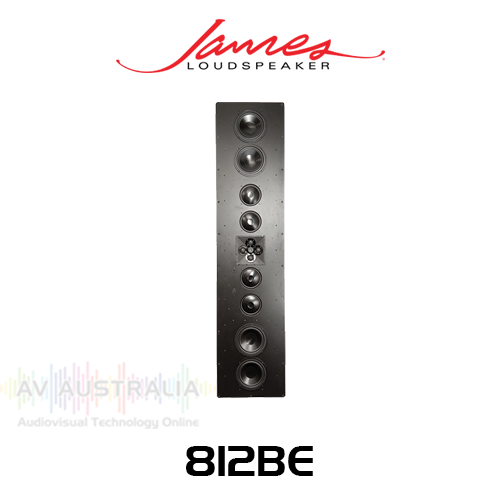 James Loudspeaker 812BE Quad 8" 4-Way In-Wall Loudspeaker (Each)