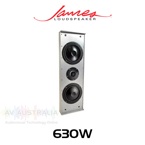 James Loudspeaker 63OW Dual 6.5" On-Wall Loudspeaker - 2.7" Depth (Each)
