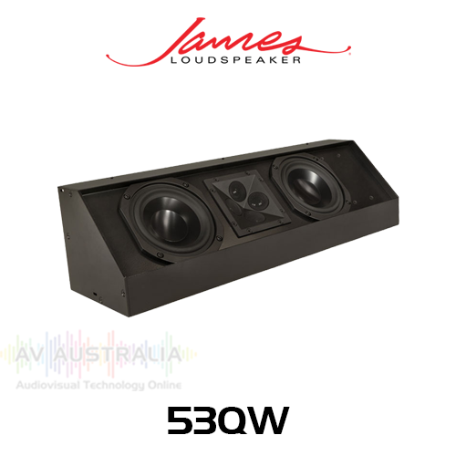 James Loudspeaker 53QW Dual 5.25" Full-Range Wedge Speaker (Each)