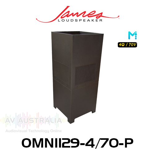 James Loudspeaker OMNI129-P 12" 4 ohm / 70V Bi-Amped All-Terrain Omnidirectional Speaker / Planter (Each)