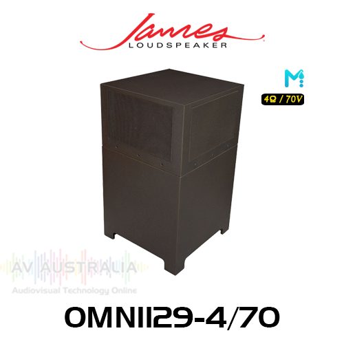 James Loudspeaker OMNI129AT 12" 4 ohm / 70V Bi-Amped All-Terrain Omnidirectional Speaker (Each)