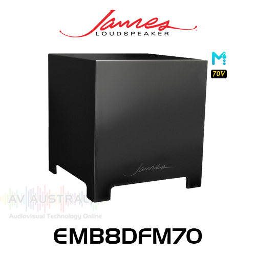 James Loudspeaker EMB8DFM70 8" 70V Down-Firing Marine Subwoofer