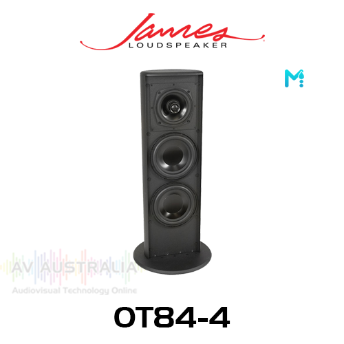 James Loudspeaker OT84-4 8" 4 ohm 3-Way Full-Range High Output Outdoor Floorstanding Loudspeaker (Each)