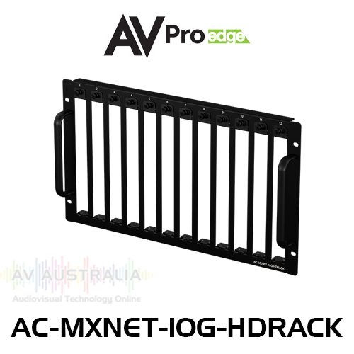 AVPro Edge MxNet 10G Heavy Duty Metal Rack Chassis