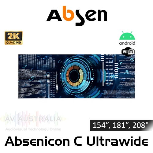 Absen Absenicon 3.0 Series QHD 21:9 Ultrawide All-In-One LED Displays (154", 181", 208")