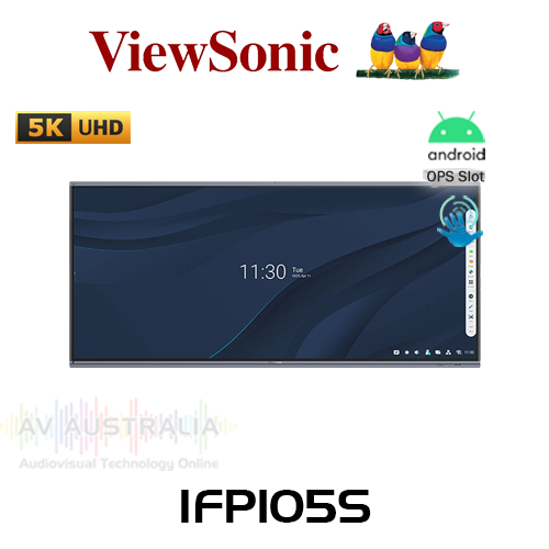 ViewSonic ViewBoard IFP105S 105" 5K  21:9 Interactive Display with Mic & USB-C Integration