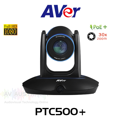 Aver PTC500+ Professional 30X Dual Lens PTZ Auto Tracking Camera