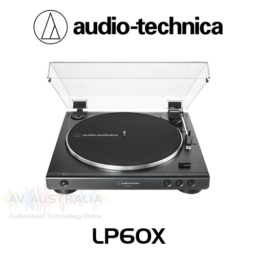 Audio-Technica LP60X Fully Automatic Belt-Drive Turntable