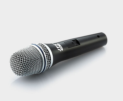 JTS TX-7 Slim Dynamic Vocal Microphone with Switch & XLR Cable