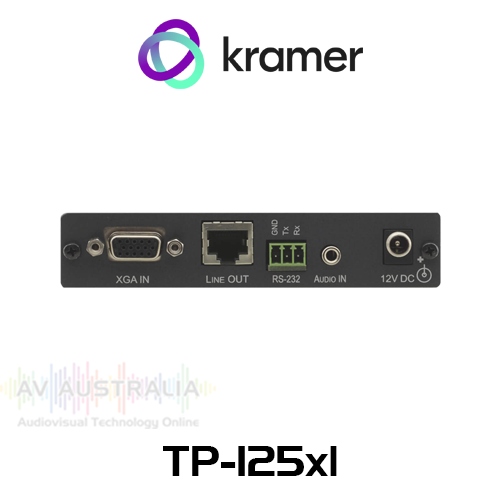 Kramer TP-125xl VGA, Stereo Audio & RS-232 over Twisted Pair Transmitter (up to 250m)