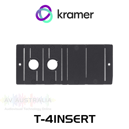 Kramer T-4INSERT 4 Insert Slot TBUS Bracket