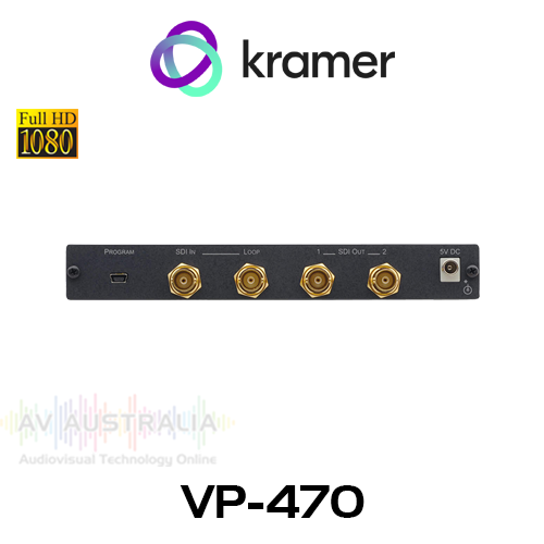 Kramer VP-470 3G HD-SDI ProScale Digital Scaler