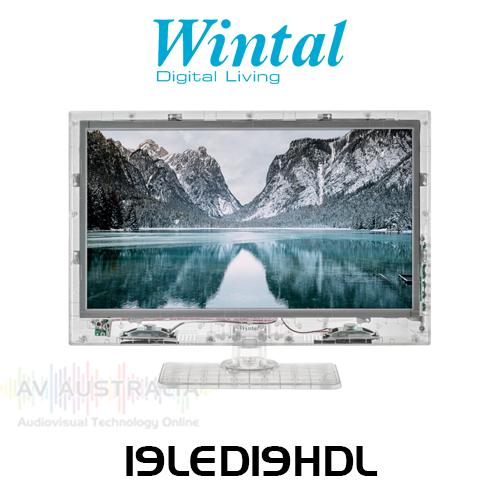 Wintal 19" Transparent Frame HD LED TV