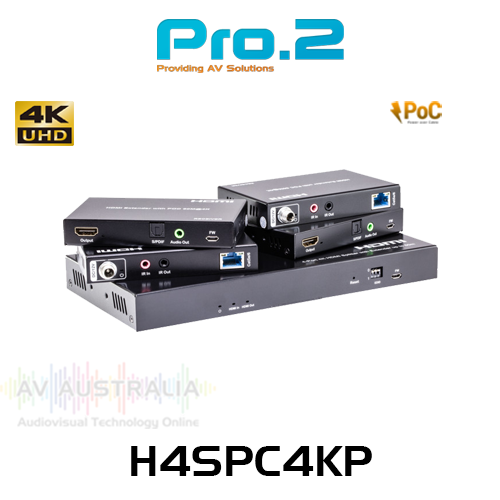 Pro.2 H4SPC4KP 4K HDMI Over Cat5/6 Splitter Kit (60m)