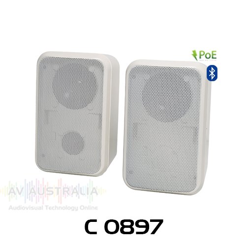 Wireless / IP-Based Active PA Wall Speaker System with Bluetooth (Pair)