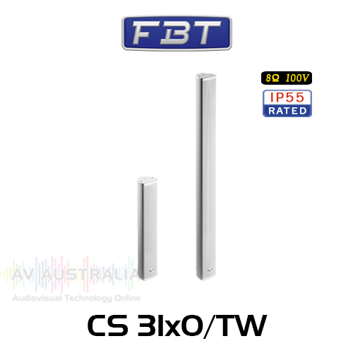 FBT CS31x0/TW 4/10x2" 8 ohm 100V Outdoor Aluminium Column Speaker (Each)