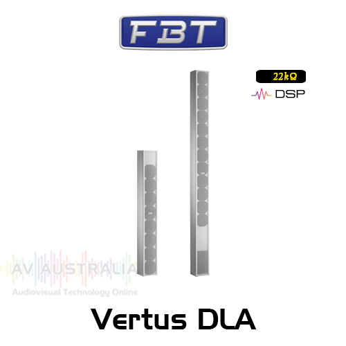 FBT Vertus DLA 8/12x4" Full Range Digital Control Active Steerable Line Array Speaker (Each)