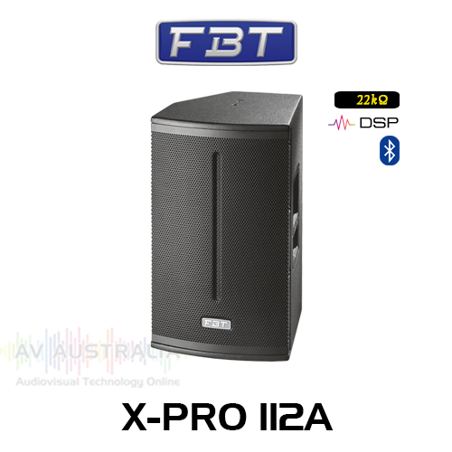 FBT X-PRO 112A 12" Processed Active Plywood Speaker with Bluetooth (Each)