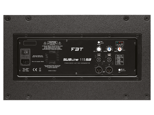 FBT Subline 115SA 15" Processed Active Subwoofer