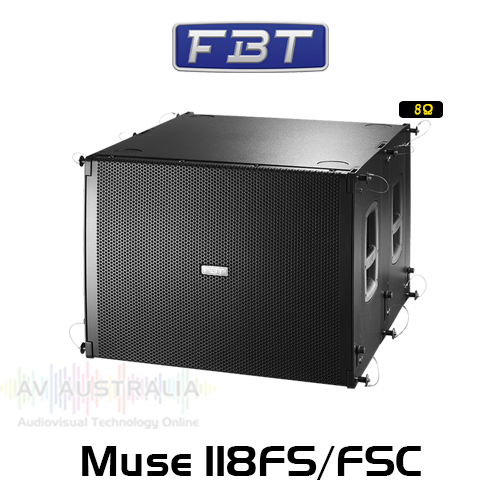 FBT Muse 118FS/FSC 18" Flyable Line Array Subwoofer