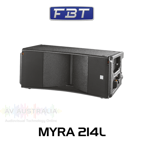 FBT MYRA 214L Dual 14" 3-Way Bi-Amped Line Array Speaker (Each)