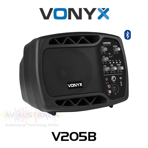 Vonyx V205B 5" Personal Monitor Bluetooth USB PA System For Mic Guitar 