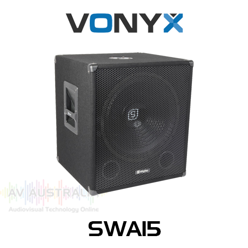 Vonyx SWA15 15" 600W Powered Subwoofer