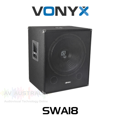 Vonyx SWA18 18" 1000W Powered Subwoofer