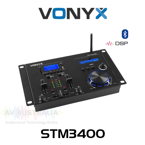 Vonyx STM3400 2-Channel DJ Mixer with Scratch