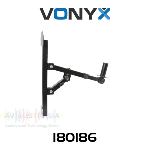 Vonyx 180186 Heavy Duty Speaker Wall Bracket - 50kg Max (Each)