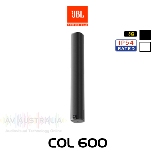 JBL COL600 Two 5" x 2.25" Slim Column Loudspeaker (Each)