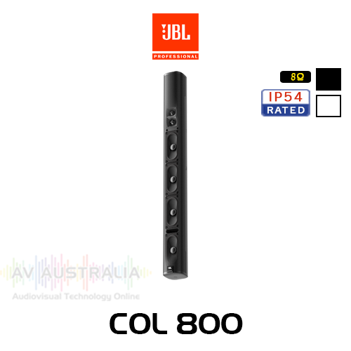 JBL COL800 Four 5" x 2.25" Slim Column Loudspeaker (Each)