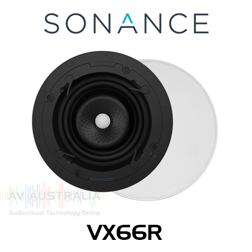 Sonance VX66R 6.5" Kevlar Pivoting In-Ceiling Round Speakers (Pair)