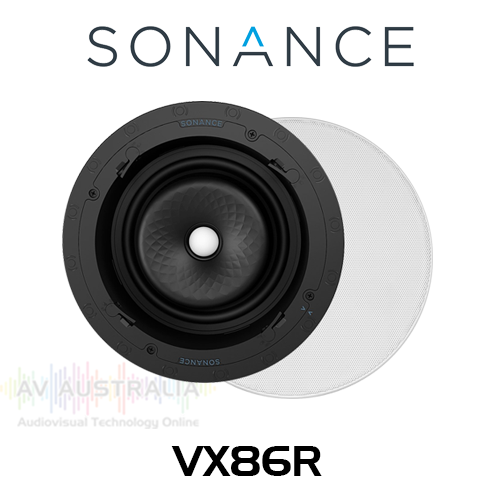 Sonance VX86R 8" Kevlar Pivoting In-Ceiling Round Speakers (Pair)