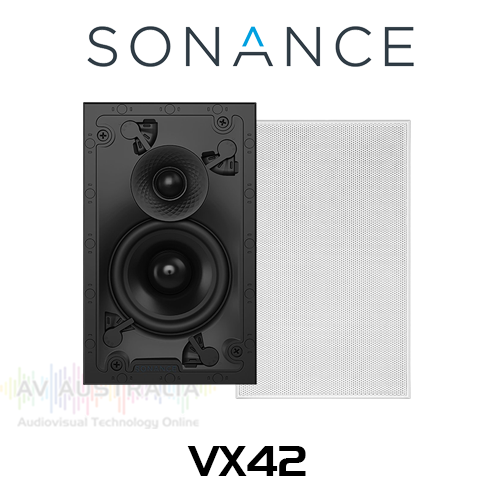 Sonance VX42 4.5" In-Wall Rectangle Speakers (Pair)