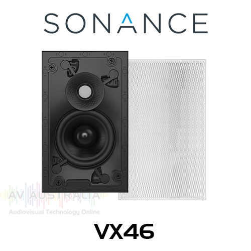 Sonance VX46 4.5" Kevlar In-Wall Rectangle Speakers (Pair)