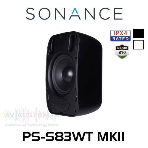 Sonance PS-S83WT MKII 8" 70/100V Outdoor Surface Mount Woofer (Each)