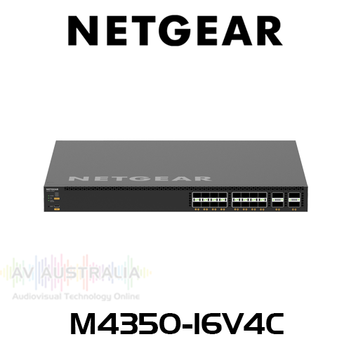 Netgear M4350-16V4C 16-Port 25G SFP28 Layer 3 Stackable Managed Switch with 4x100G QSFP28