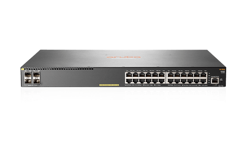 Aruba 2930F 24-Port PoE+ Gigabit Stackable Layer 3 Managed Switch with 4x10G SFP+