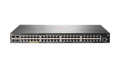 Aruba 2930F 48-Port Gigabit PoE+ 370W Stackable Layer 3 Managed Switch with 4x10G SFP+