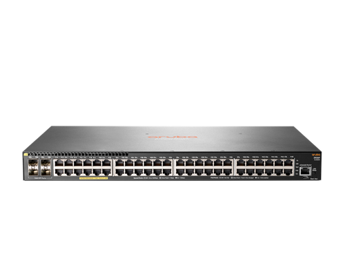 Aruba 2930F 48-Port PoE+ Gigabit Stackable Layer 3 Managed Switch with 4x SFP