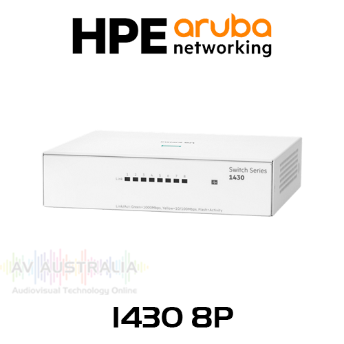 Aruba Instant On 1430 8-Port Gigabit Ethernet Switch