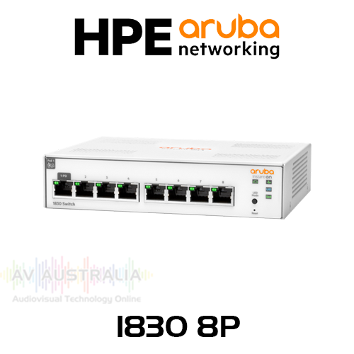 Aruba Instant On 1830 8-Port Gigabit Smart Managed Ethernet Switch