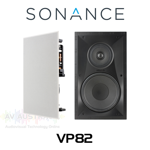 Sonance VP82 8" In-Wall Rectangular Speakers (Pair)