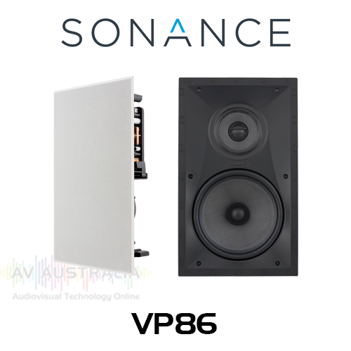 Sonance VP86 8" In-Wall Rectangular Speakers (Pair)