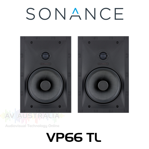 Sonance VP66 TL 6" In-Wall ThinLine Rectangular Speakers (Pair)