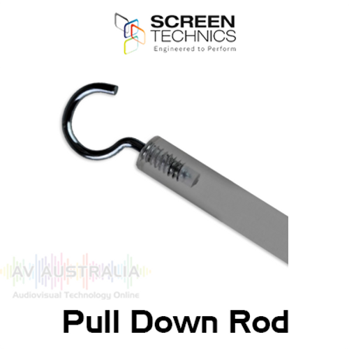 ST 950mm Pull Down Perspex Rod For High Mounted Screen